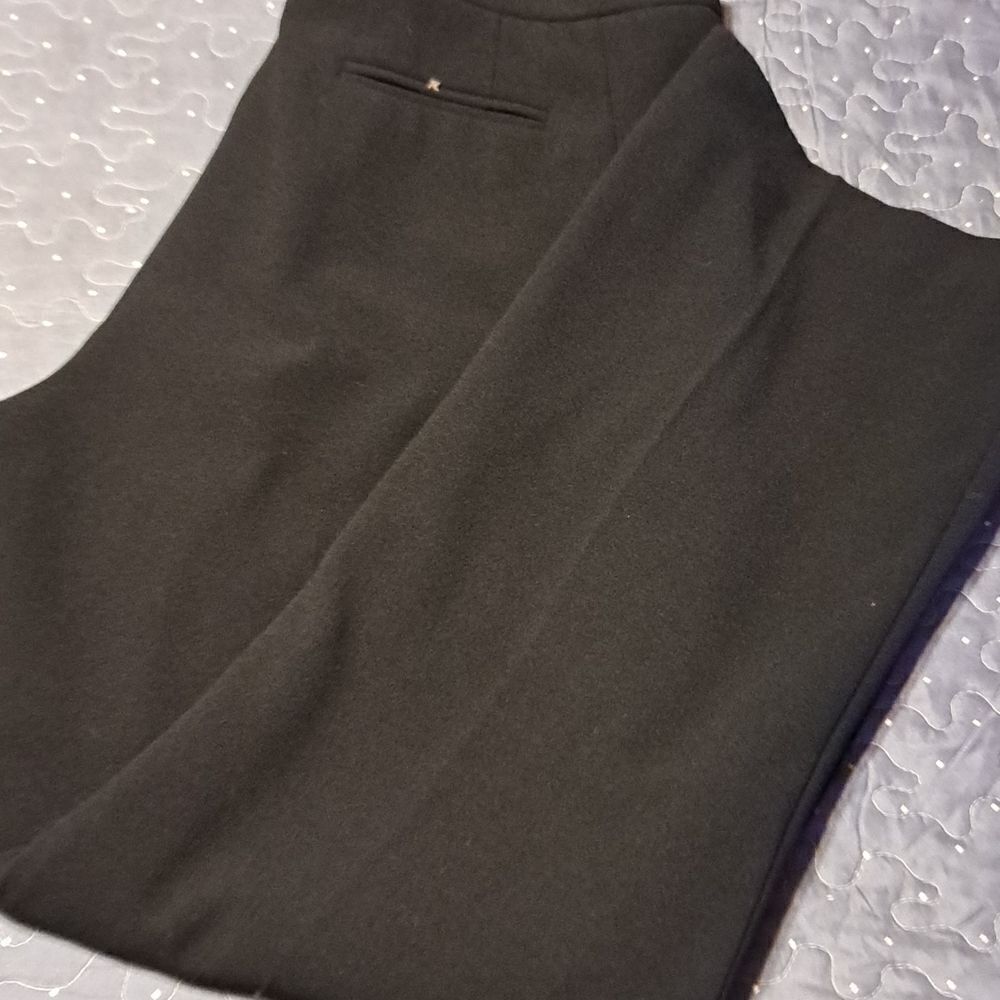 Signature by Larry Levine Lined black pants size 16